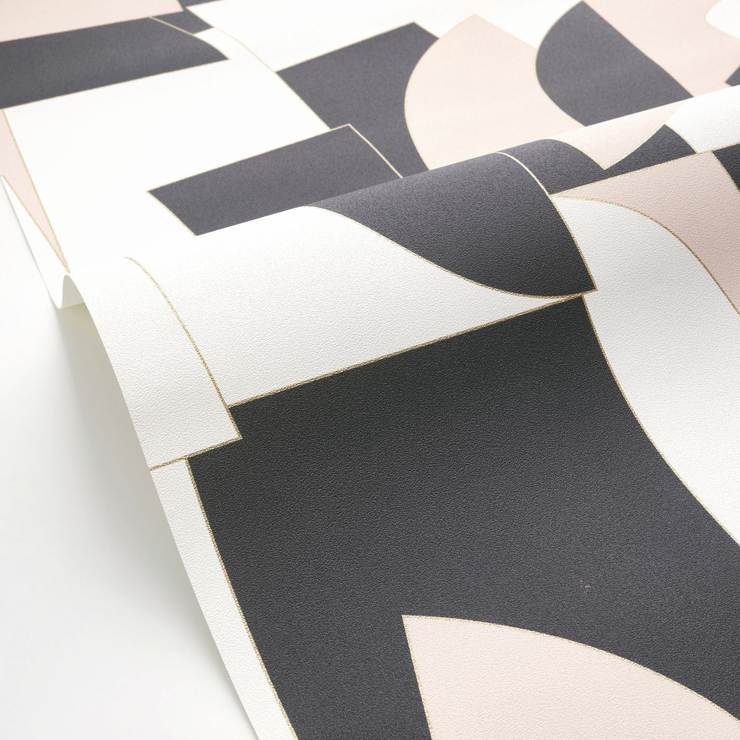 Figures Wallpaper - Blanc Noir - Caselio - 105011955