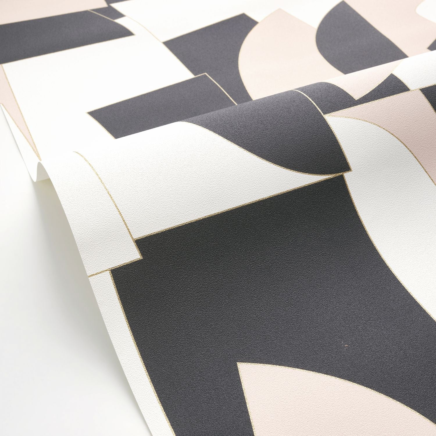 Figures Wallpaper - Blanc Noir - Caselio - 105011955