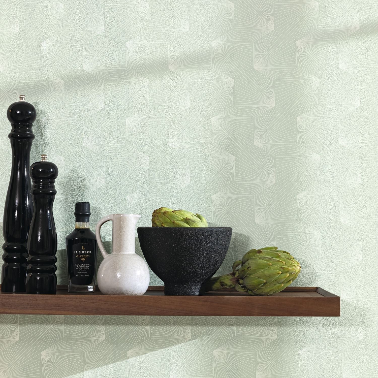 Filament Wallpaper - Vert D'eau - Caselio - 105527025