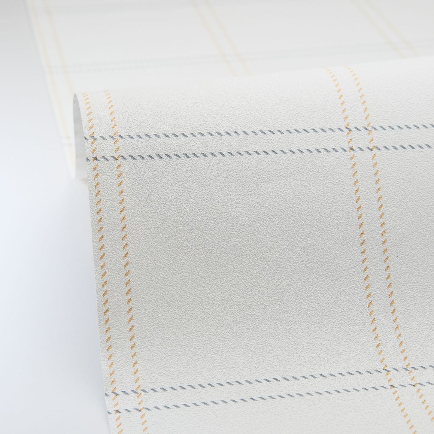 Fine Lines Wallpaper - Jaune bleu - Caselio - 106753064