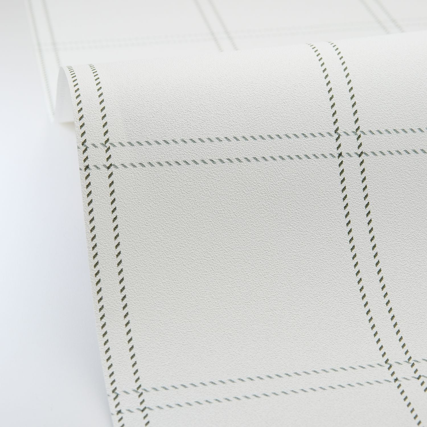 Fine Lines Wallpaper - Vert bleu - Caselio - 106757276