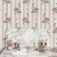 Flamboyance Wallpaper - Off-White & Macaroon-Pink - House of Hackney - 1-WA-FLA-DI-MPK-XXX