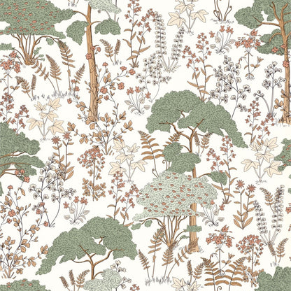 Flaner Wallpaper - Vert De Gris - Caselio - 103557244