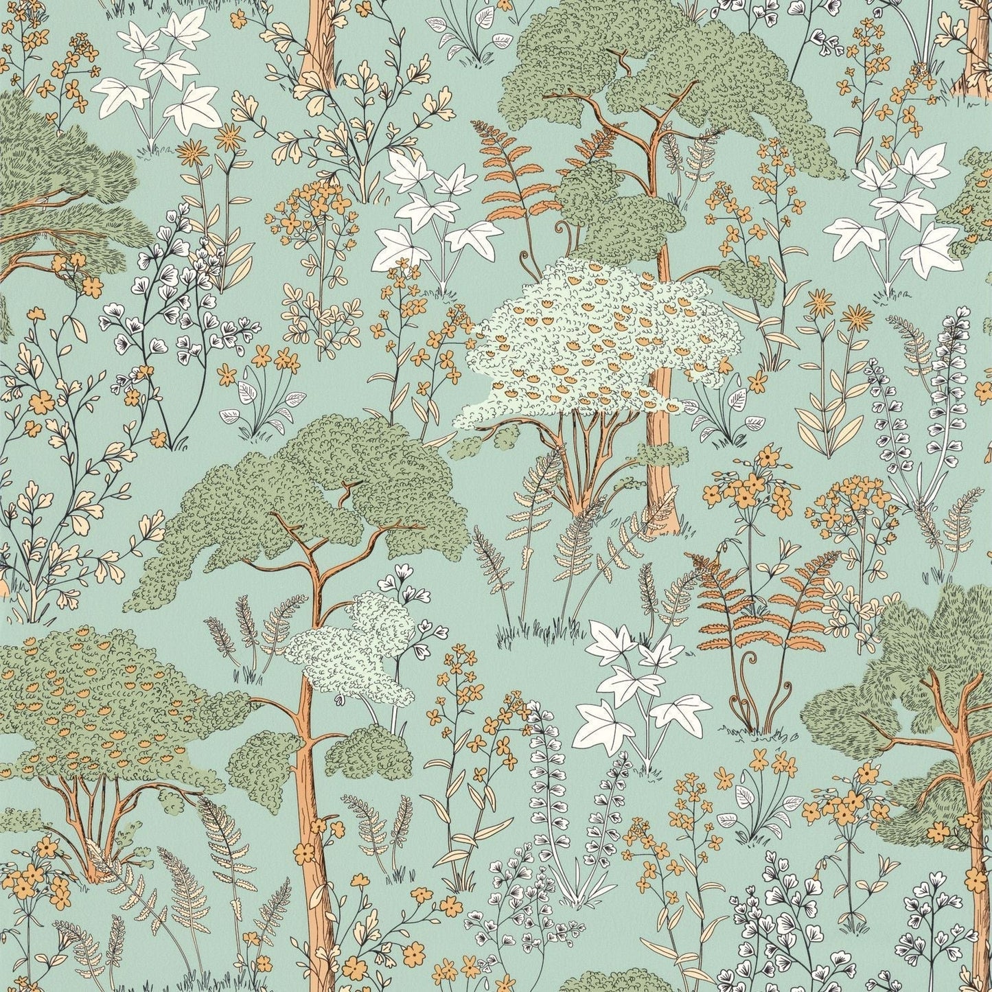 Flaner Wallpaper - Menthe - Caselio - 103557007