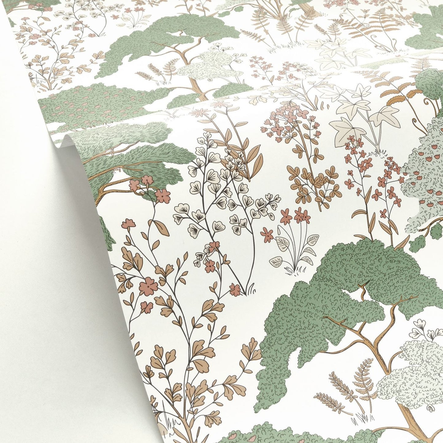 Flaner Wallpaper - Vert De Gris - Caselio - 103557244