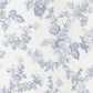 Fleur Fontainebleau Wallpaper - Blue - Casadeco - 81566202 - Premier Wallcovering