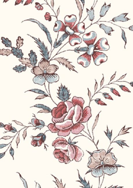 Fleurie Wallpaper - Anemone - Lewis & Wood - Premier Wallcovering