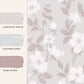 Fleurir Wallpaper - Violet - Laura Ashley - 114918 - Premier Wallcovering
