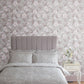 Fleurir Wallpaper - Violet - Laura Ashley - 114918 - Premier Wallcovering