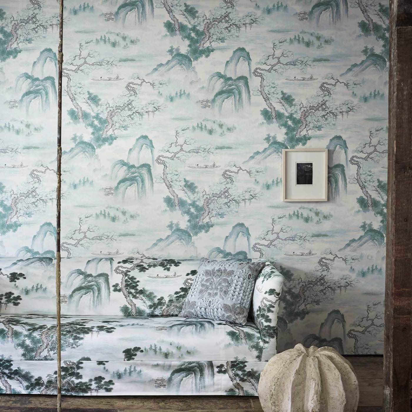 Floating Mountains Wallpaper - Mineral - ZHIW312983 - Zoffany