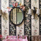 Flora Fantasia Stripe Wallpaper - Noir - House of Hackney - 1-WA-FLF-DI-STR-XXX-004