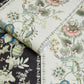 Flora Fantasia Stripe Wallpaper - Noir - House of Hackney - 1-WA-FLF-DI-STR-XXX-004