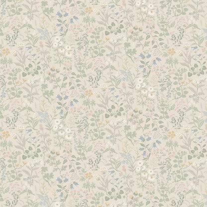 Flora Wallpaper - Neutral - Boråstapeter - 4179 - Premier Wallcovering