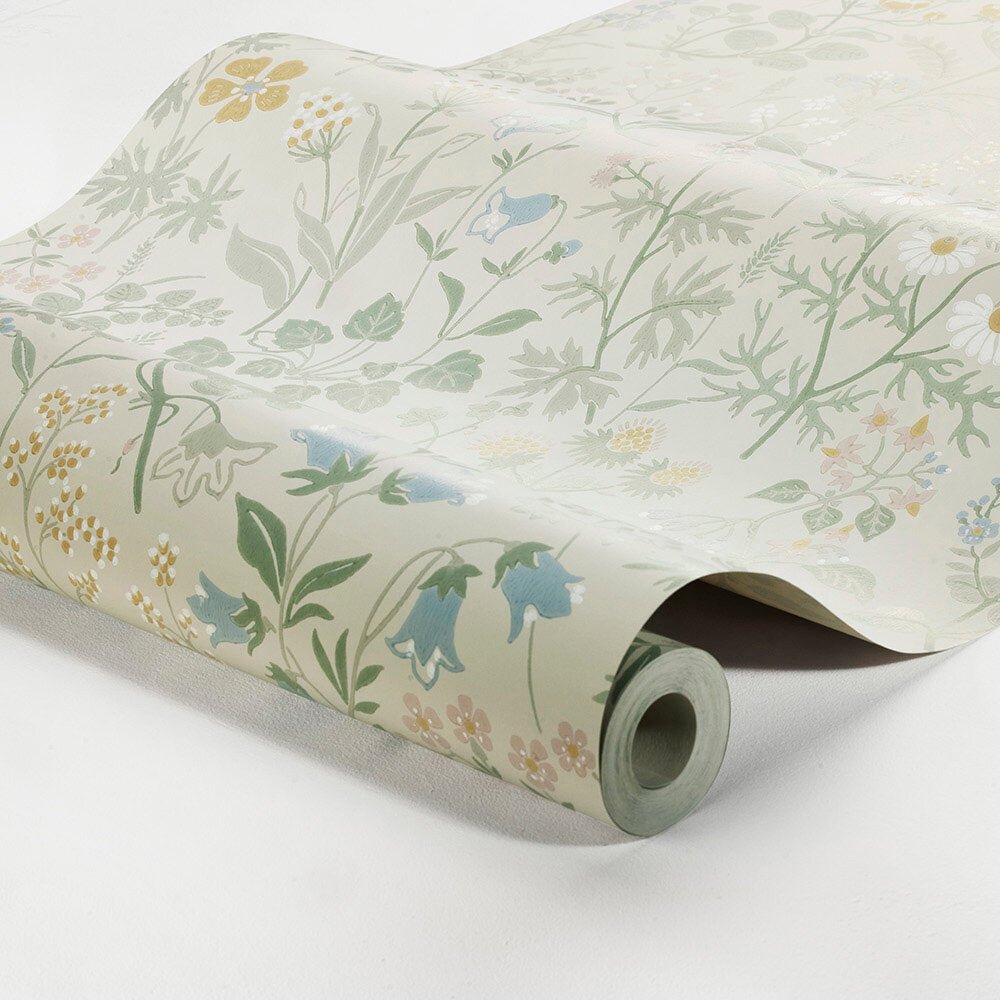 Flora Wallpaper - Neutral - Boråstapeter - 4179 - Premier Wallcovering
