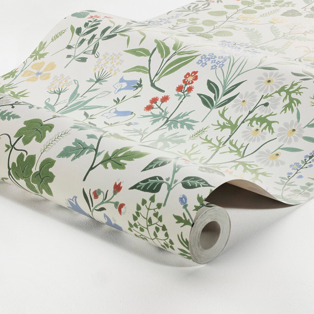 Flora Wallpaper - Multi - Boråstapeter - 4180 - Premier Wallcovering