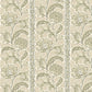 Floral Check Wallpaper - Maitland Green and Cotswold White - Josephine Munsey - JMW-102811 - Premier Wallcovering