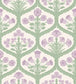 Floral Kingdom Wallpaper - Mulberry & Olive Green on Parchment - 116/3012 - Cole & Son - Premier Wallcovering