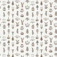 Floral Spot Wallpaper - Ham Pink - Chimney - Ceiling White - Josephine Munsey - FLO-012-023-042 - Premier Wallcovering