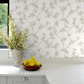 Floral Tree Wallpaper - Ivory - Boråstapeter - 7761 - Premier Wallcovering