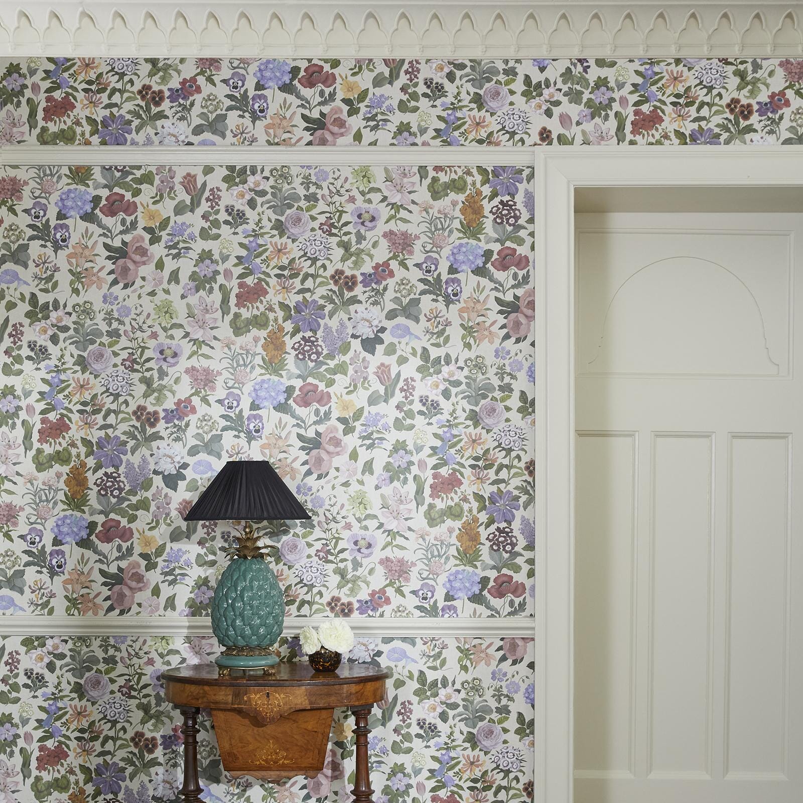Floralia Wallpaper - Ecru - House of Hackney - 1-WA-FRA-DI-ECR-XXX
