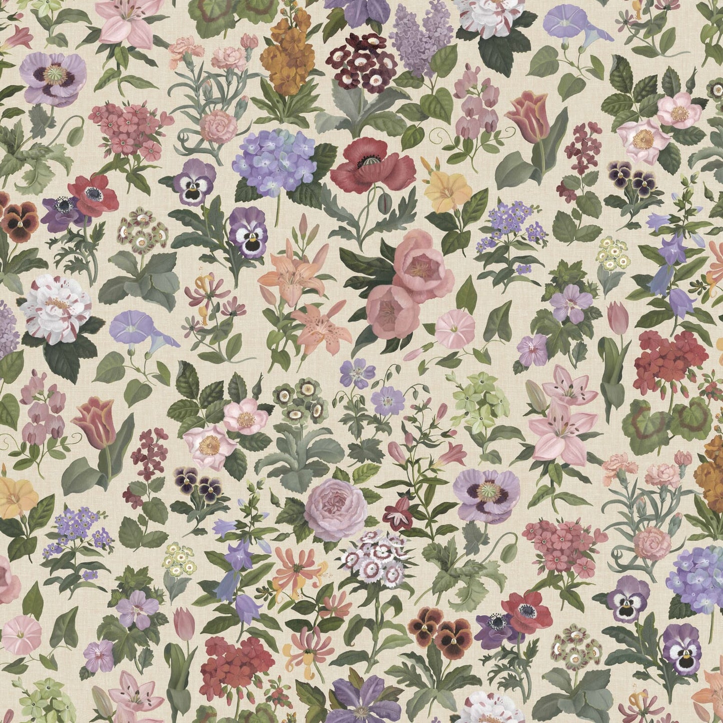 Floralia Wallpaper - Ecru - House of Hackney - 1-WA-FRA-DI-ECR-XXX