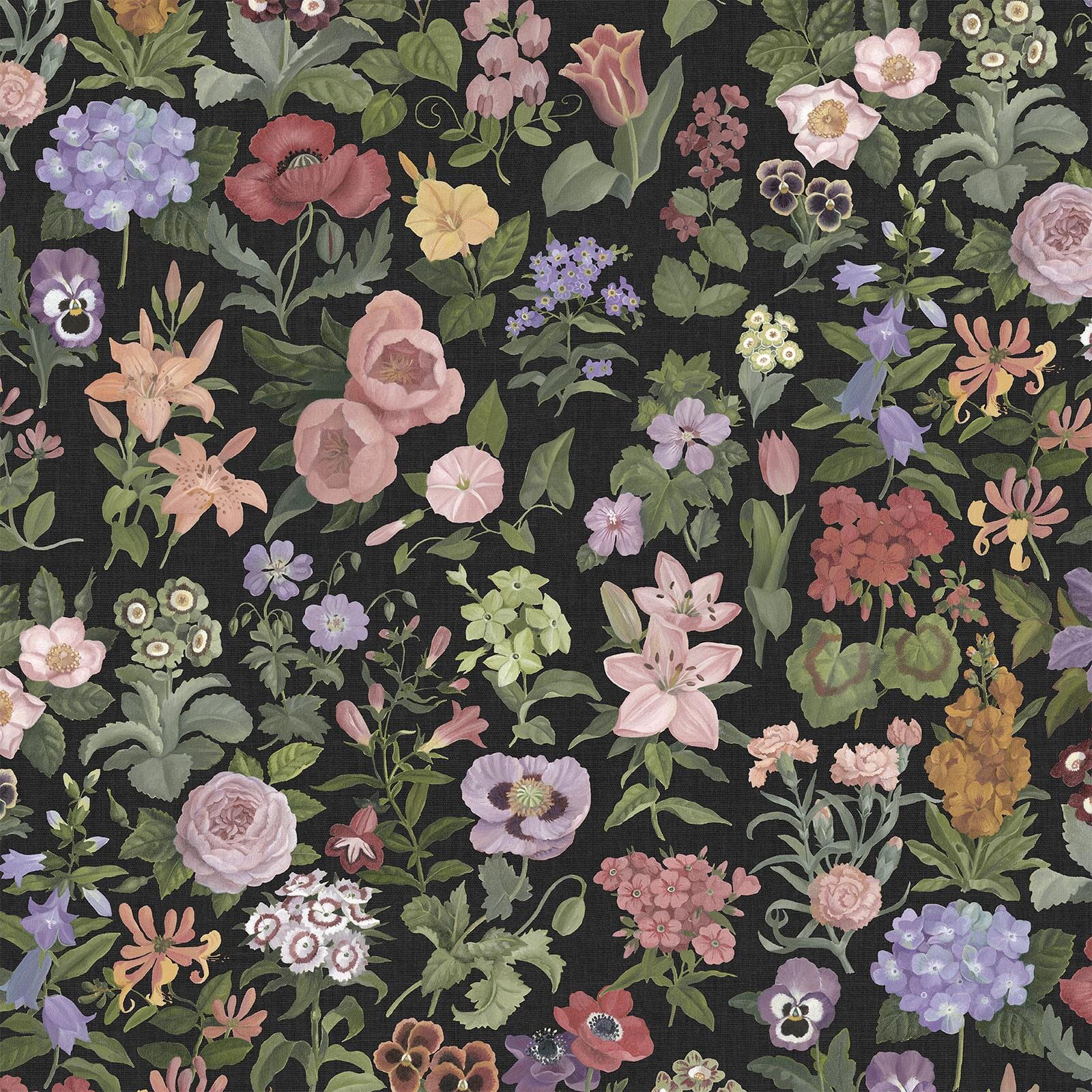 Floralia Wallpaper - Noir - House of Hackney - 1-WA-FRA-DI-NOI-XXX