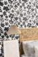 Floralie Wallpaper - Blanc Noir - Caselio - 104340914