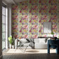 Floreale Wallpaper - Tangerine/Fuchsia - Harlequin - HSTO111497