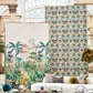 Floreana Wallpaper - Bleached Coral/Succulent/Fig Leaf - Harlequin - HTEW112777