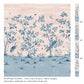 Florence Wallpaper - Powder/ China Blue - HDHW112890 - Harlequin - Premier Wallcovering