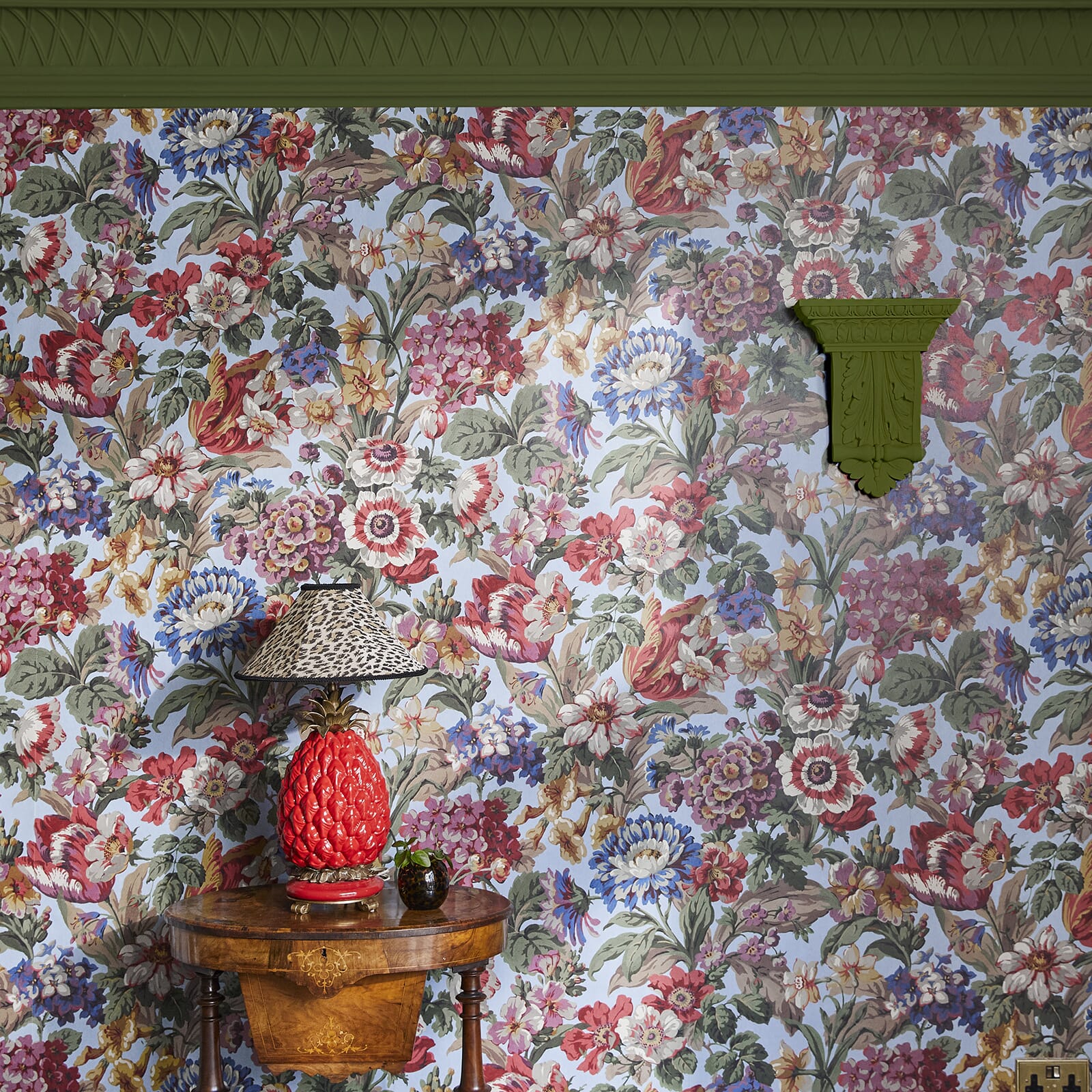 Florescence Wallpaper - House of Hackney - 1 - WA - FLS - DI - AZU - XXX - Premier Wallcovering