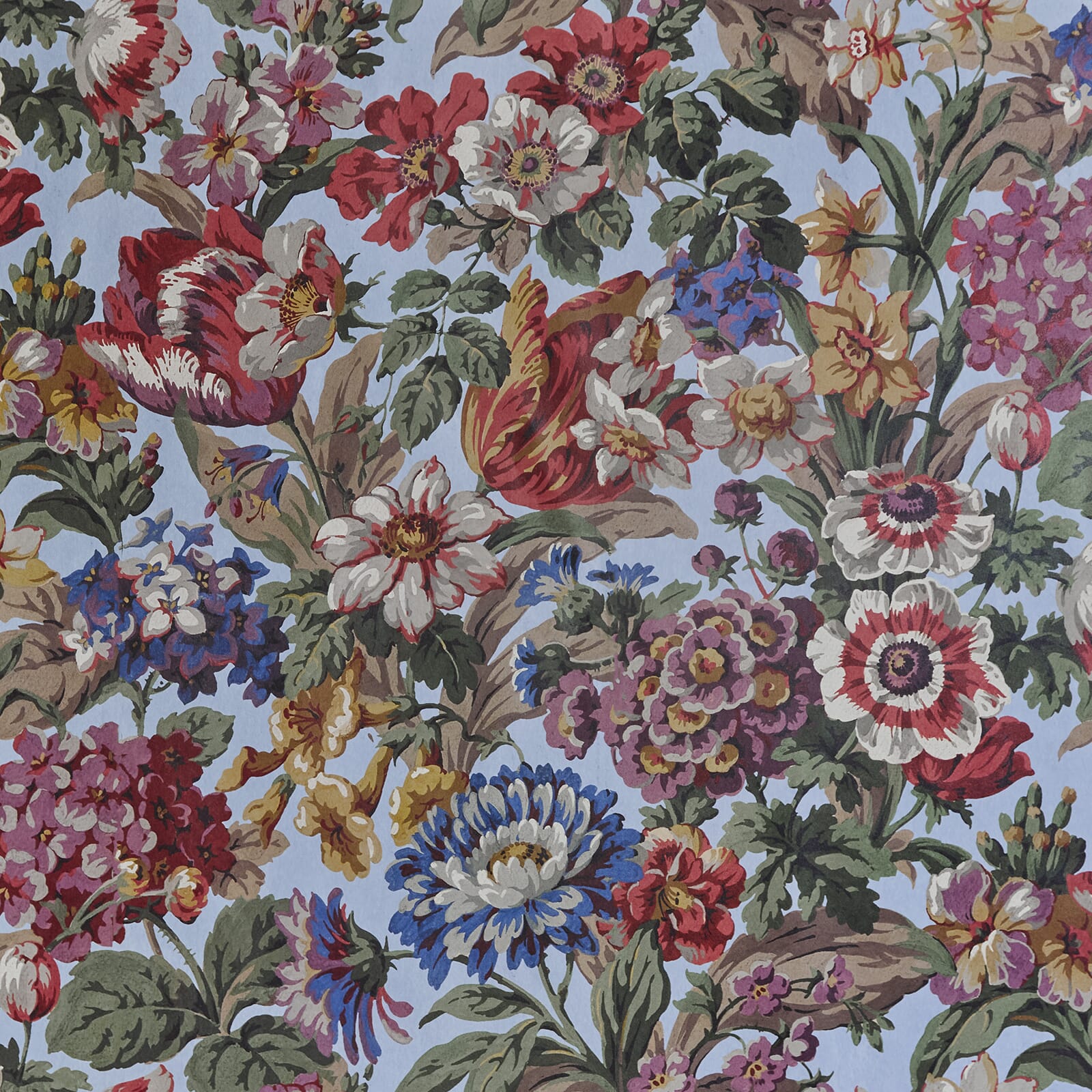 Florescence Wallpaper - House of Hackney - 1 - WA - FLS - DI - AZU - XXX - Premier Wallcovering