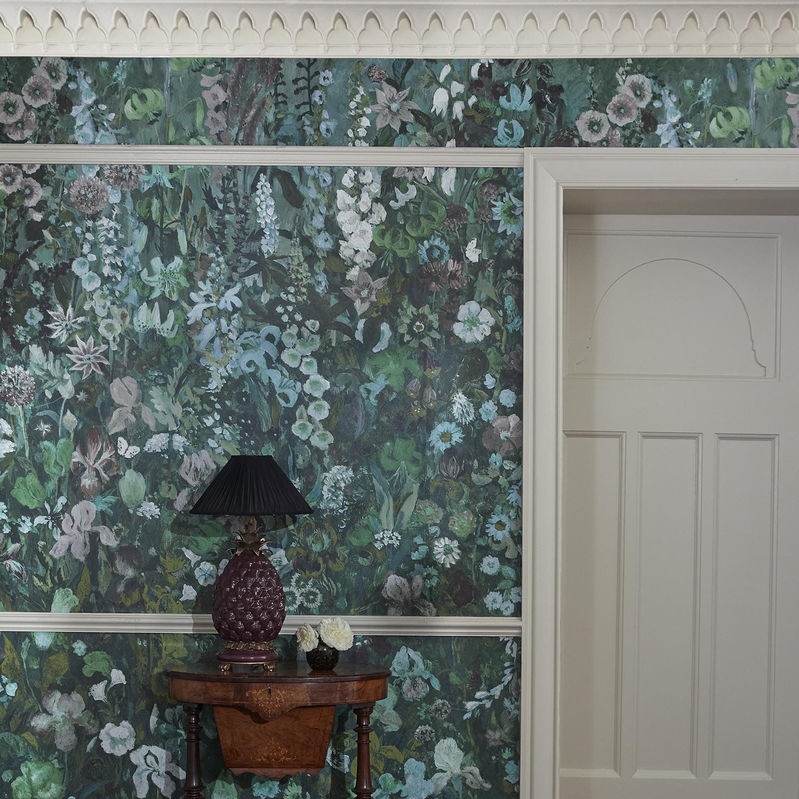 Floribunda Magna Wallpaper - Verde - House of Hackney - 1-WA-FLM-DI-VED-XXX
