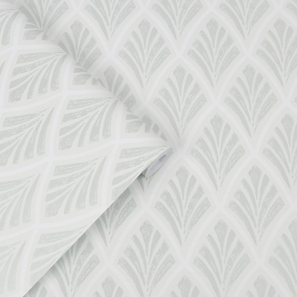 Florin Wallpaper - Duck Egg - Laura Ashley - 113376 - Premier Wallcovering