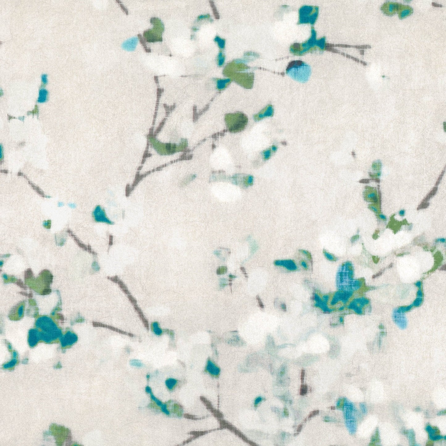 Floris Wallpaper - Peacock - Romo - Floris - W411/03 - Premier Wallcovering
