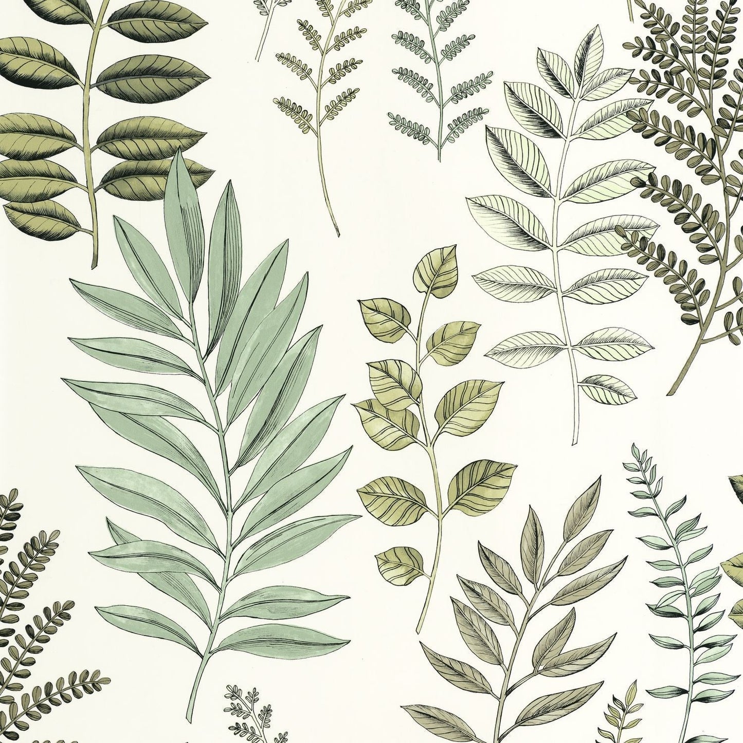 Florium Wallpaper - Vert d'eau - Caselio - 106660782