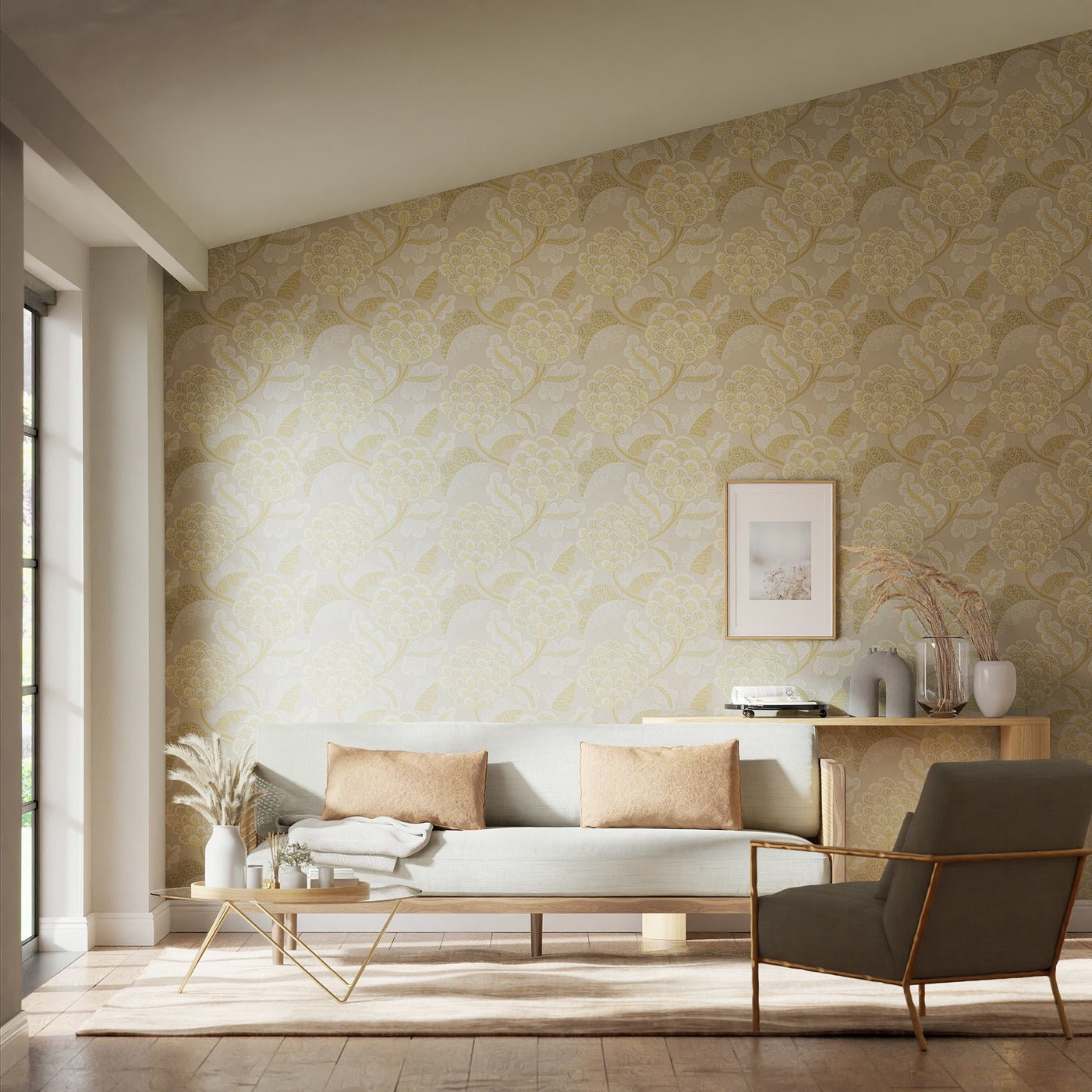 Flourish Wallpaper - First Light/Nectar - Harlequin - HQN3112935