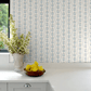 Flower Buds Wallpaper - Blue - Boråstapeter - 7779 - Premier Wallcovering