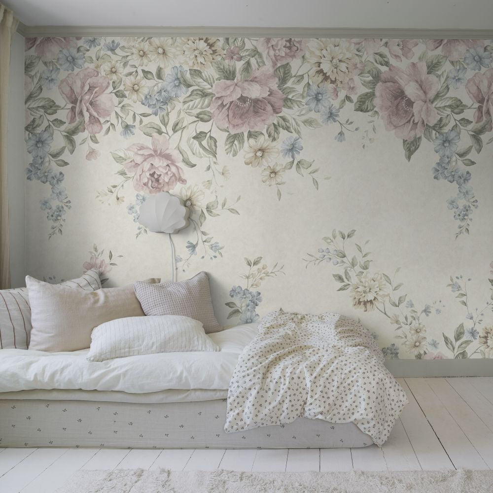 Flower Garden Wall Mural - Multi - Boråstapeter - 6944 - Premier Wallcovering