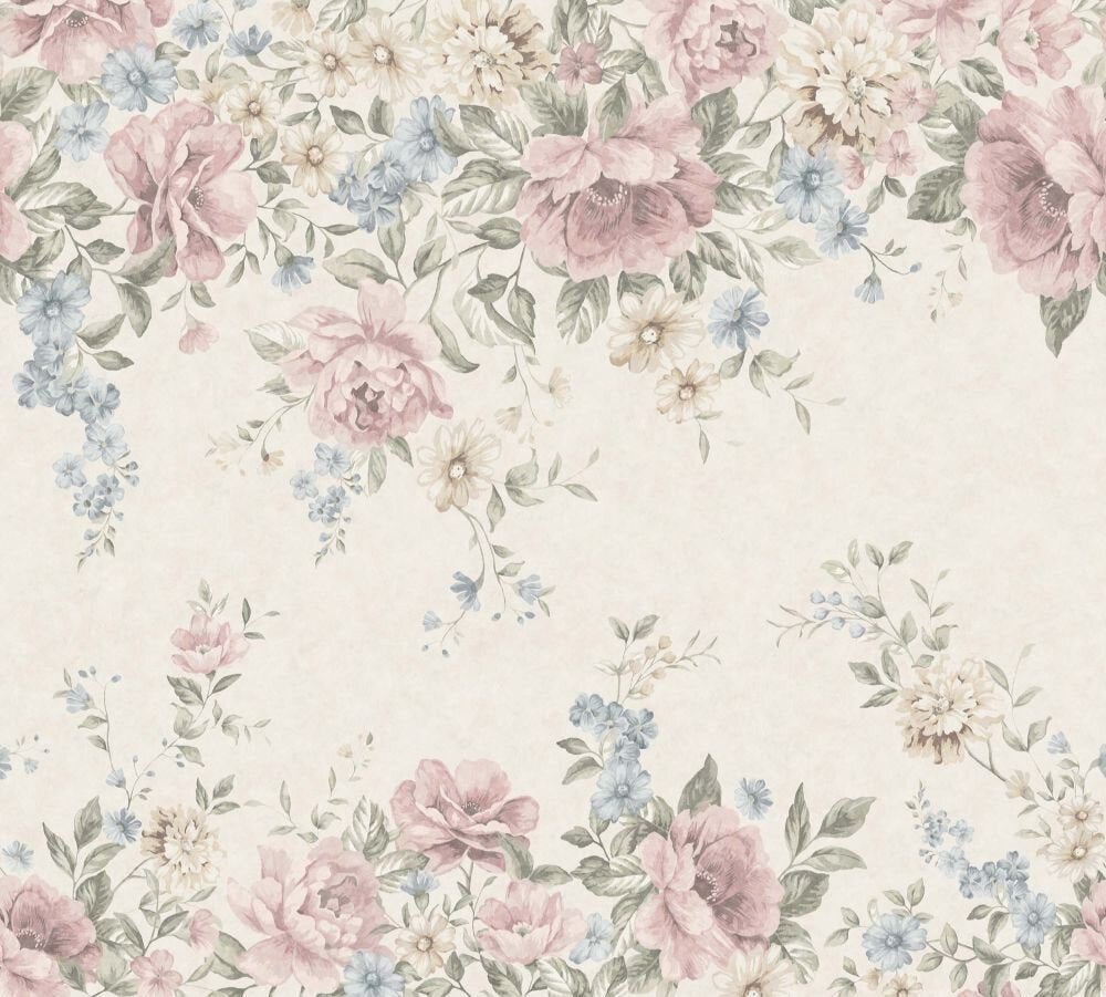 Flower Garden Wall Mural - Multi - Boråstapeter - 6944 - Premier Wallcovering
