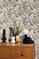 Flower Power May Wallpaper - Beige Gris - Caselio - 101851099