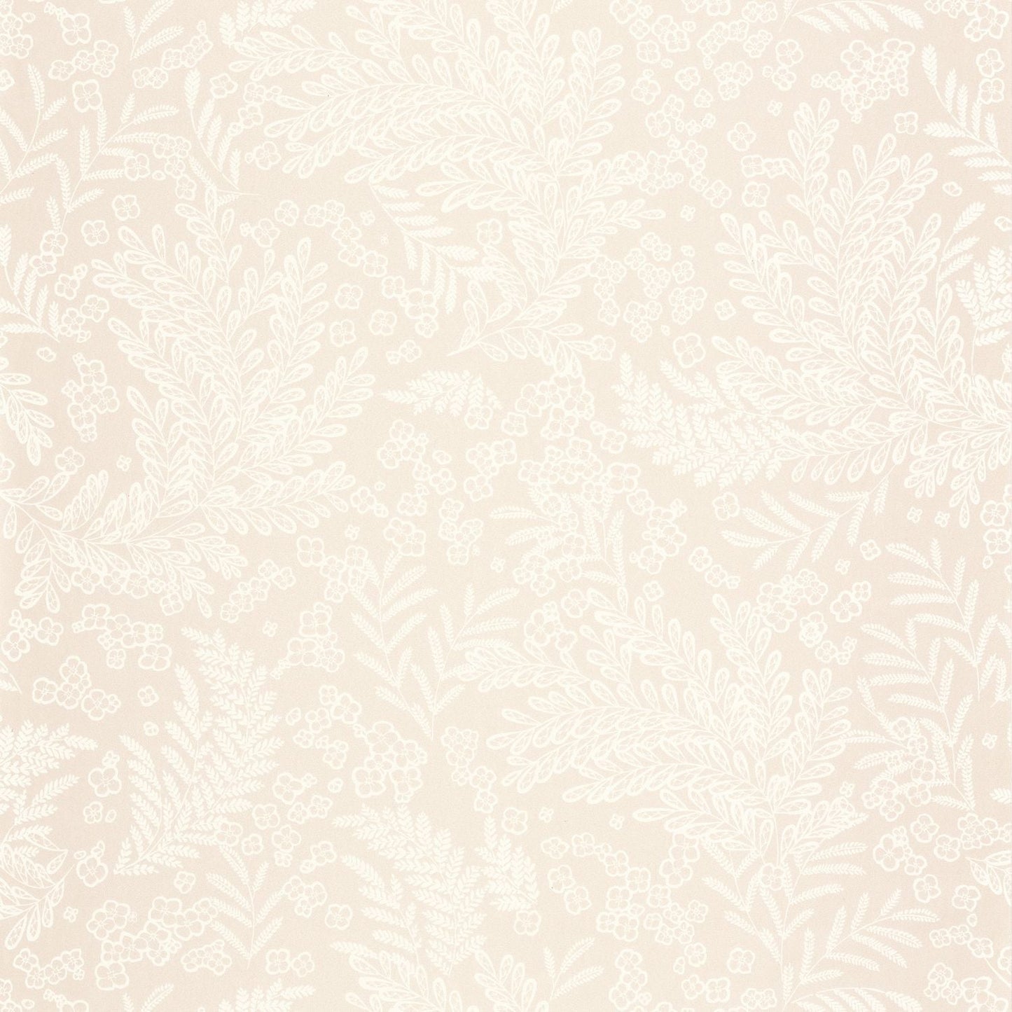 Flower Power September Wallpaper - Beige - Caselio - 101891010