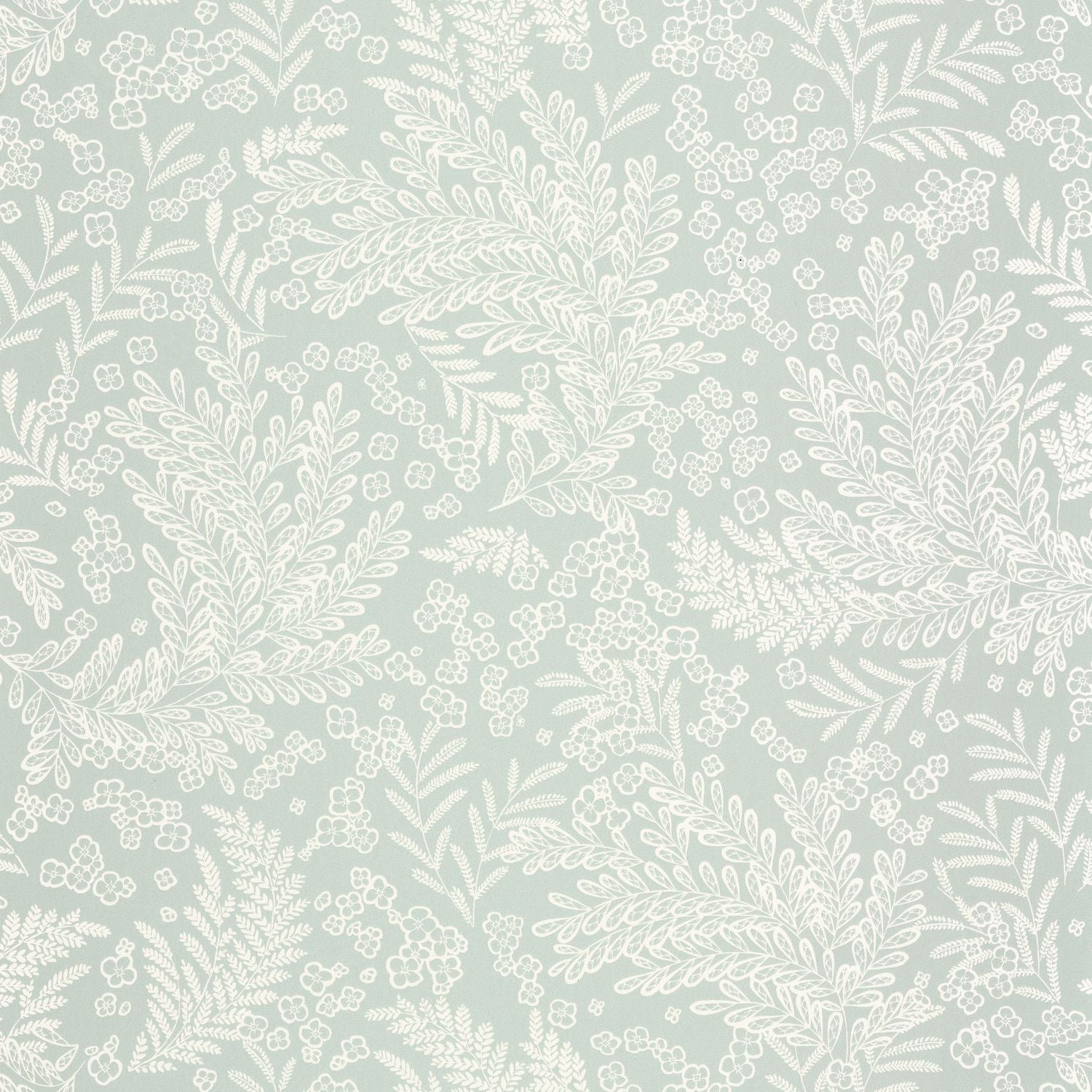 Flower Power September Wallpaper - Vert - Caselio - 101897077