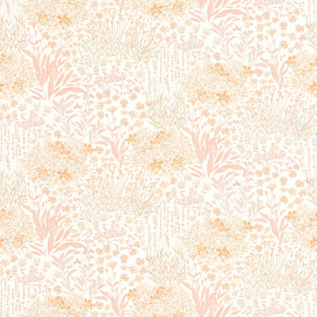Flowered Grove Once Upon A Time Wallpaper - Rose Nude - Casadeco - 88304419 - Premier Wallcovering