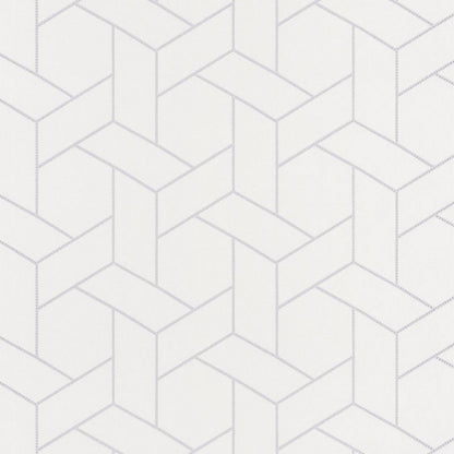 Focale Helsinki Wallpaper - Blanc - Casadeco - 82030121 - Premier Wallcovering