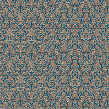 Foglavik Wallpaper - Navy / Red - Boråstapeter - 4521 - Premier Wallcovering