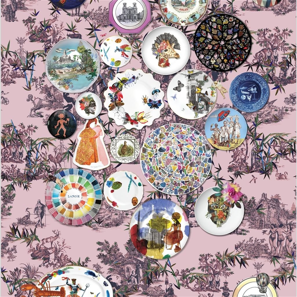 Folie Wallpaper - Myrtille - Christian Lacroix - PCL1002/01 - Premier Wallcovering