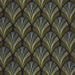 Folies St James Annees Folles Wallpaper - Vert Olive - Casadeco - 201057873 - Premier Wallcovering