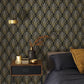 Folies St James Annees Folles Wallpaper - Tabac - Casadeco - 201052926 - Premier Wallcovering