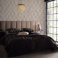 Folius Wallpaper - Putty - Clarke & Clarke - W0206/04 - Premier Wallcovering